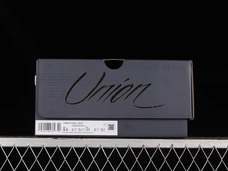 All categories Air Jordan Jordan series basketball shoes Air Jordan 1 Low Uion LA x Air Jordan AJ1 KO Low joint white gray low-top retro basketball shoes DZ4864-100